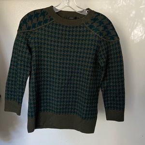 J. Crew Cashmere Green Sweater